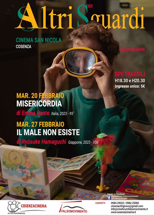 Due nuovi titoli a febbraio per la rassegna cinematografica Altri Sguardi al San Nicola di Cosenza